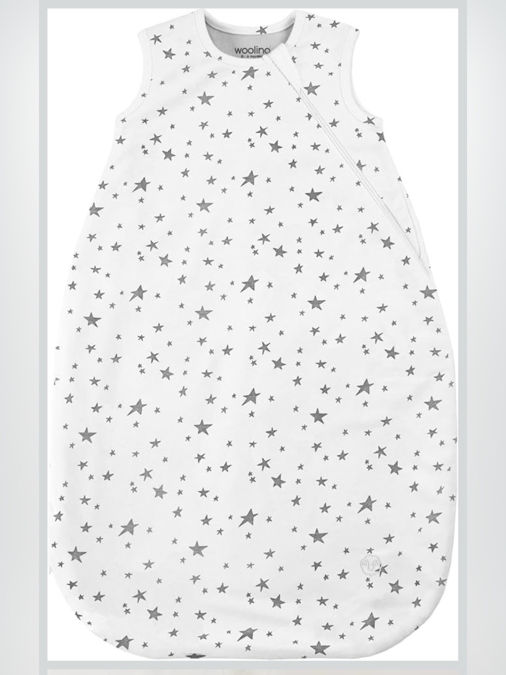 Woolino Merino Wool Baby Sleepsack Sleeping Bag 4 Season 18-36 Months Stars